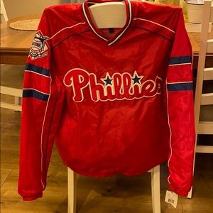 Philadelphia Phillies men’s pullover windbreaker